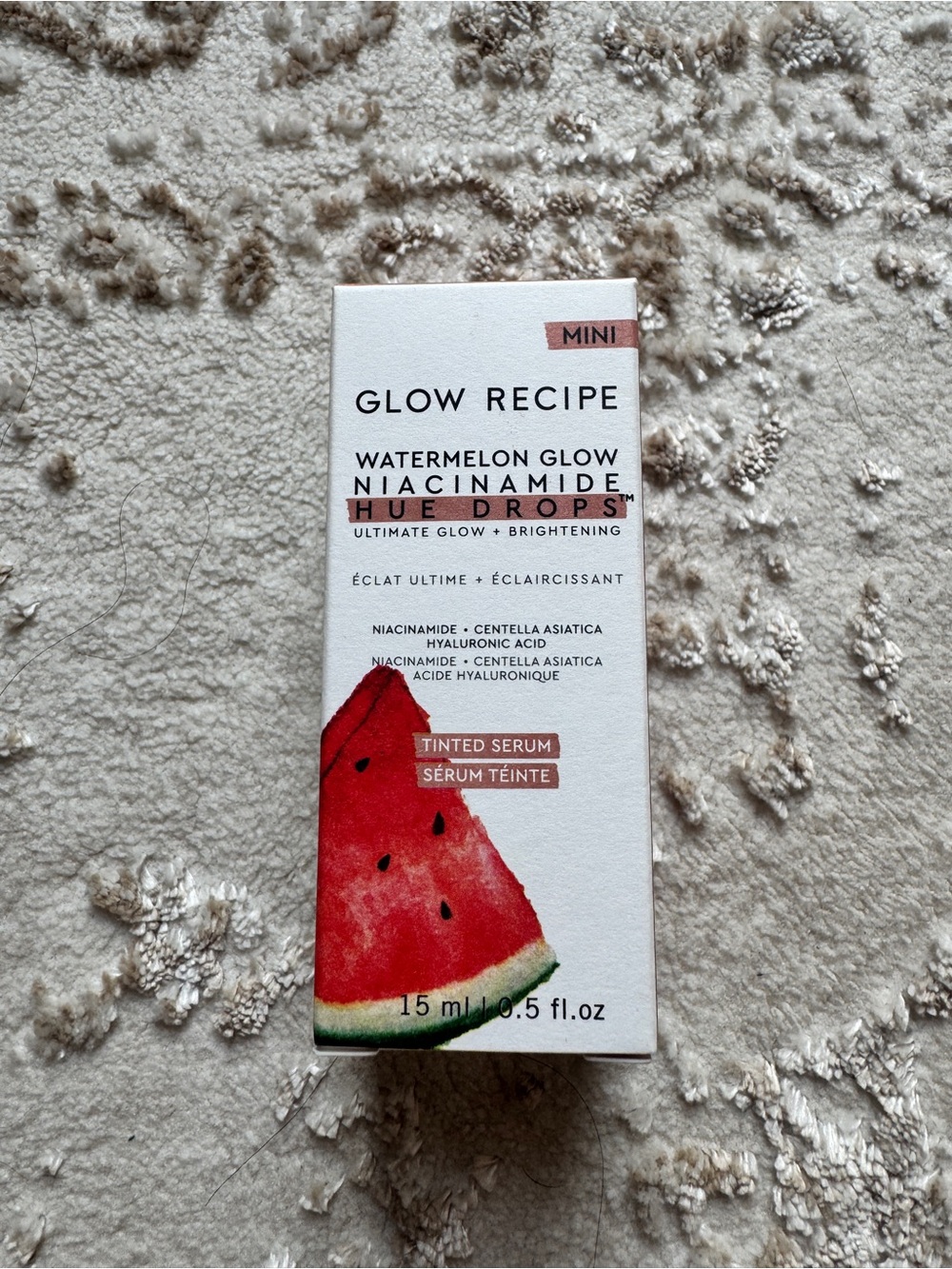 NEW Glow Recipe Watermelon Glow Niacinamide Hue Drops Sun Glow 15mL